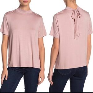 14th & Union Tie Back Short Sleeve Top Size XL